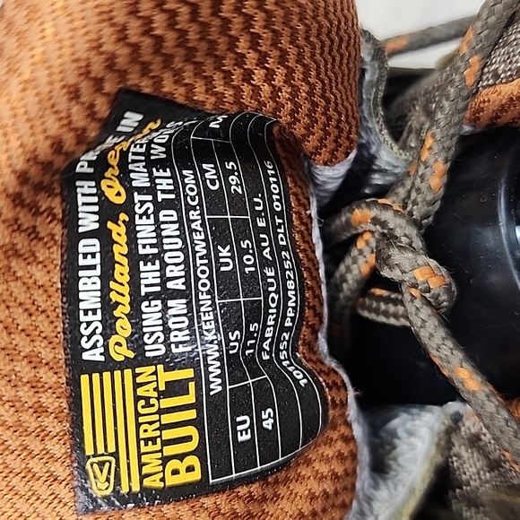 Keen Mens Durand Low Outdoor Gorpcore WaterProof Durable Hiking Shoe Size 11.5 - Picture 11 of 12